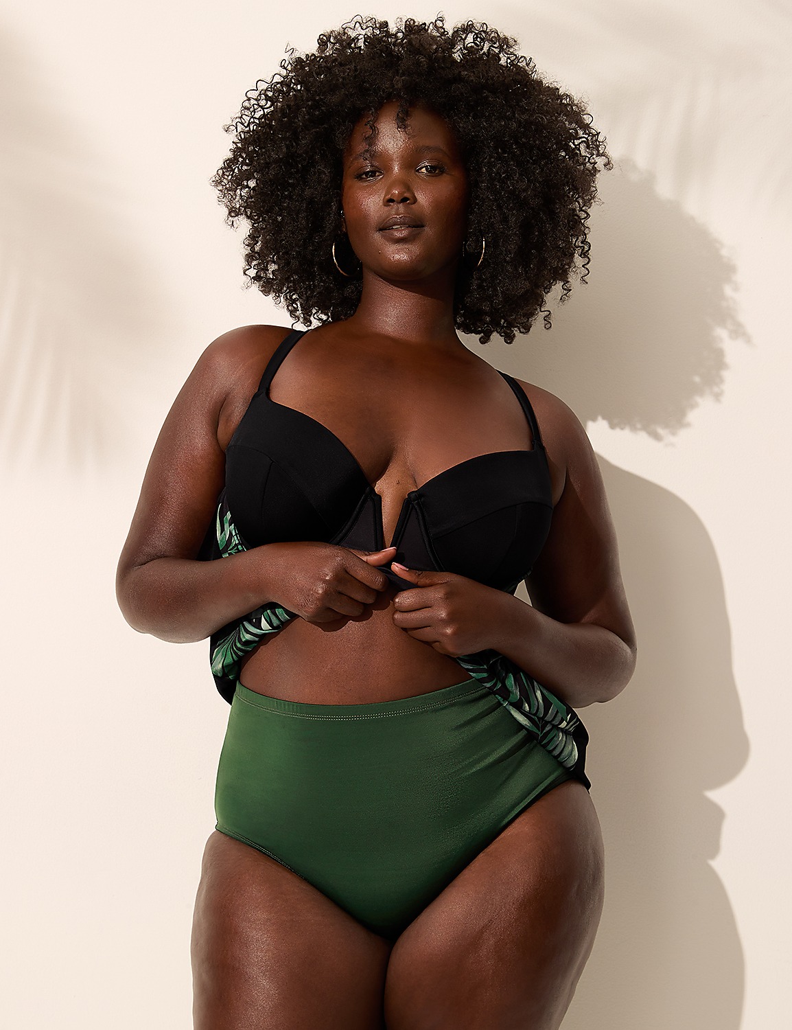 Underwire Balconette Tankini Top Product Image 6