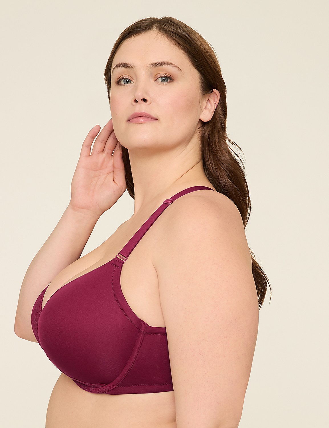Front-Close Smooth Boost Plunge Bra Product Image 3