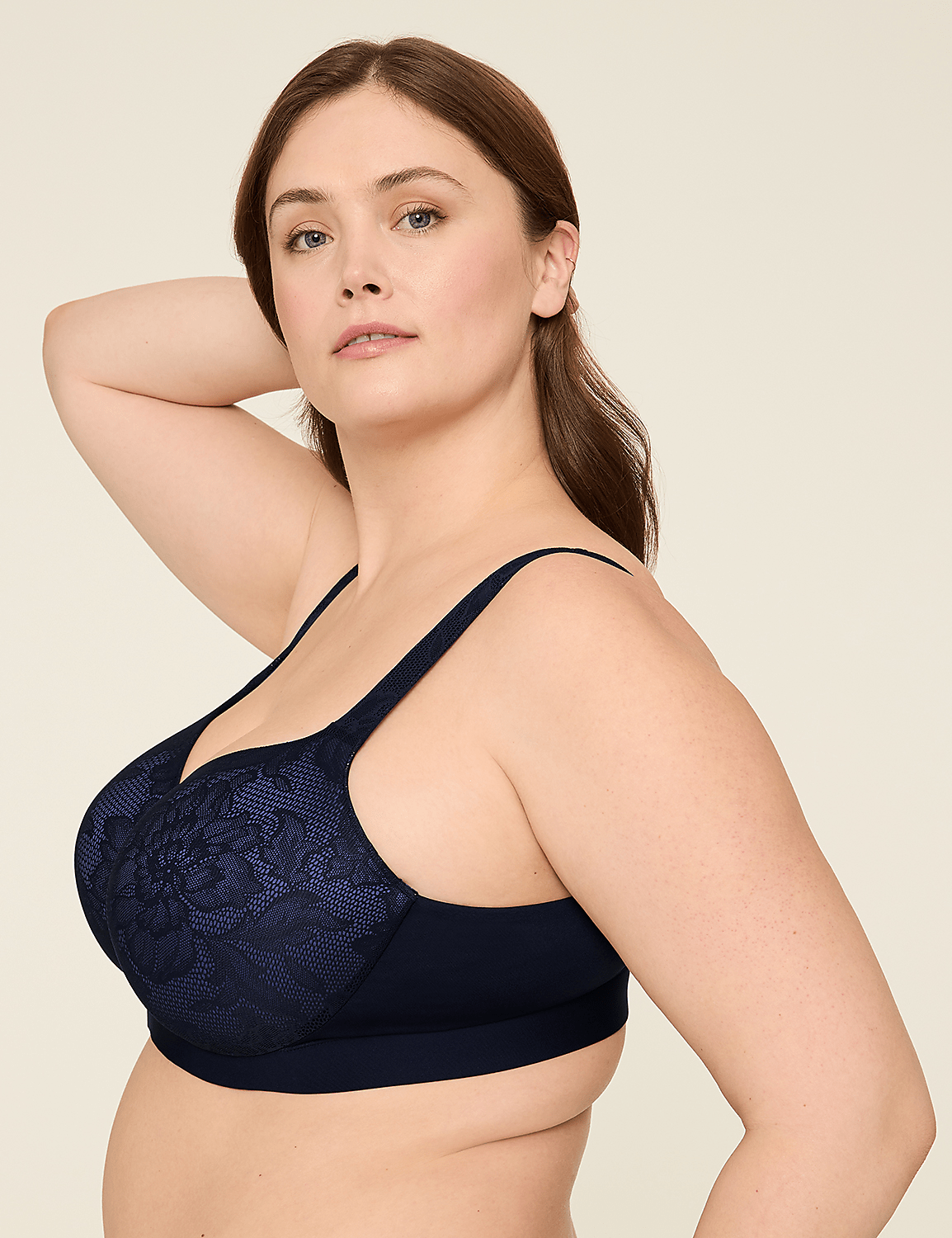 Comfort Bliss&reg; Lightly Lined Balconette Bra With Lace Product Image 3
