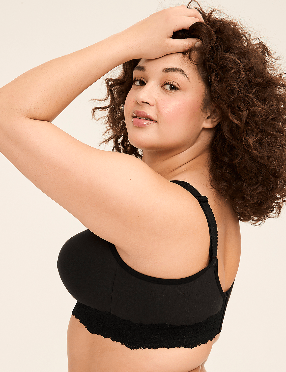 Cotton No-Wire Unlined Full Coverage Bra Product Image 3