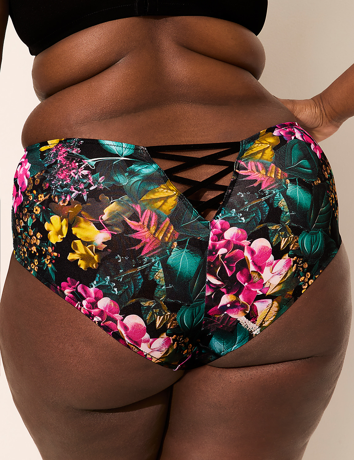 Strappy-Back Cheeky Brief Panty Product Image 2