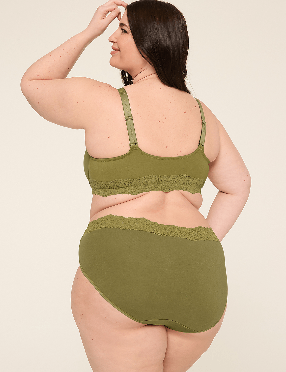Front-Close Cotton Lightly Lined T-Shirt Bra Product Image 2