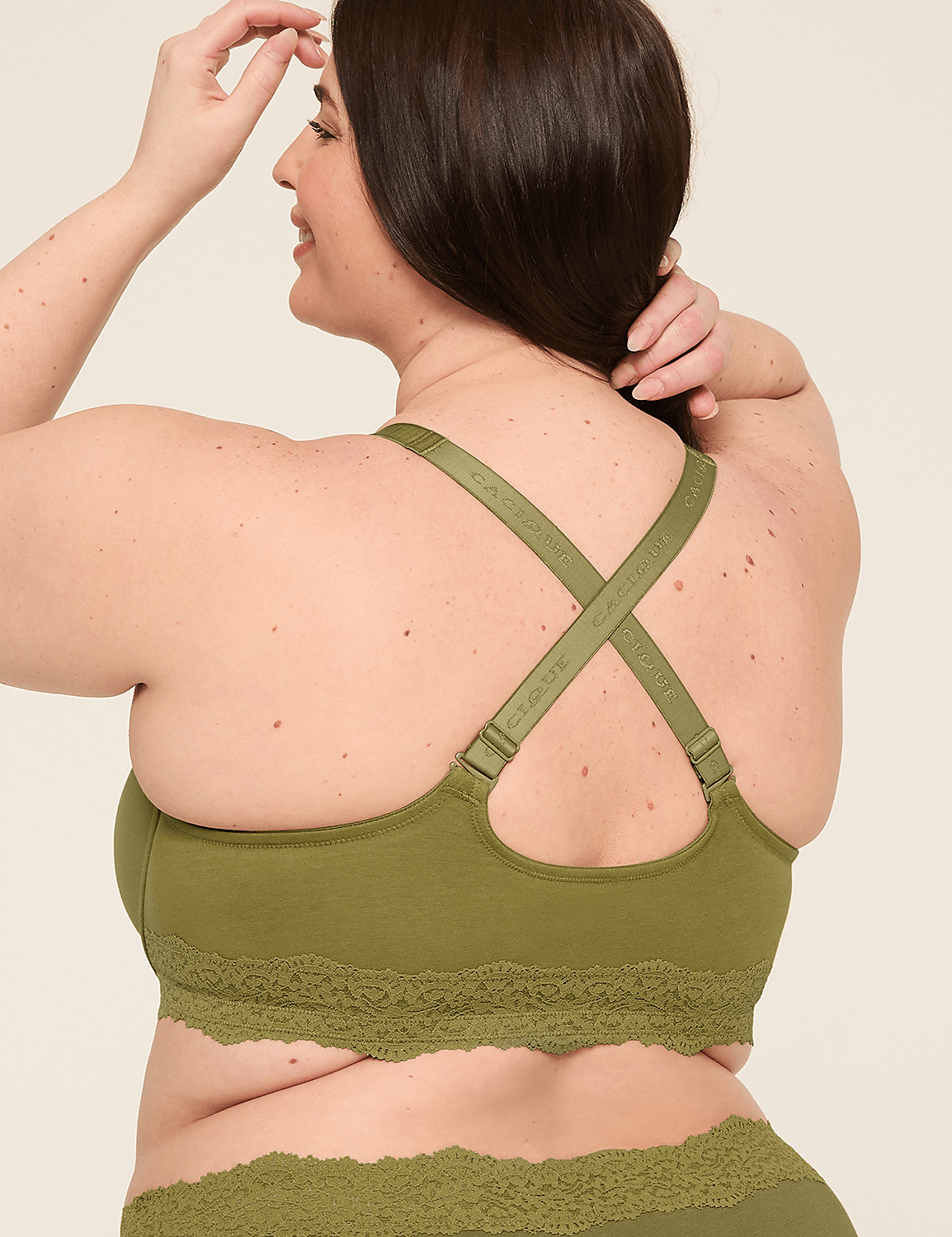 Front-Close Cotton Lightly Lined T-Shirt Bra Product Image 5