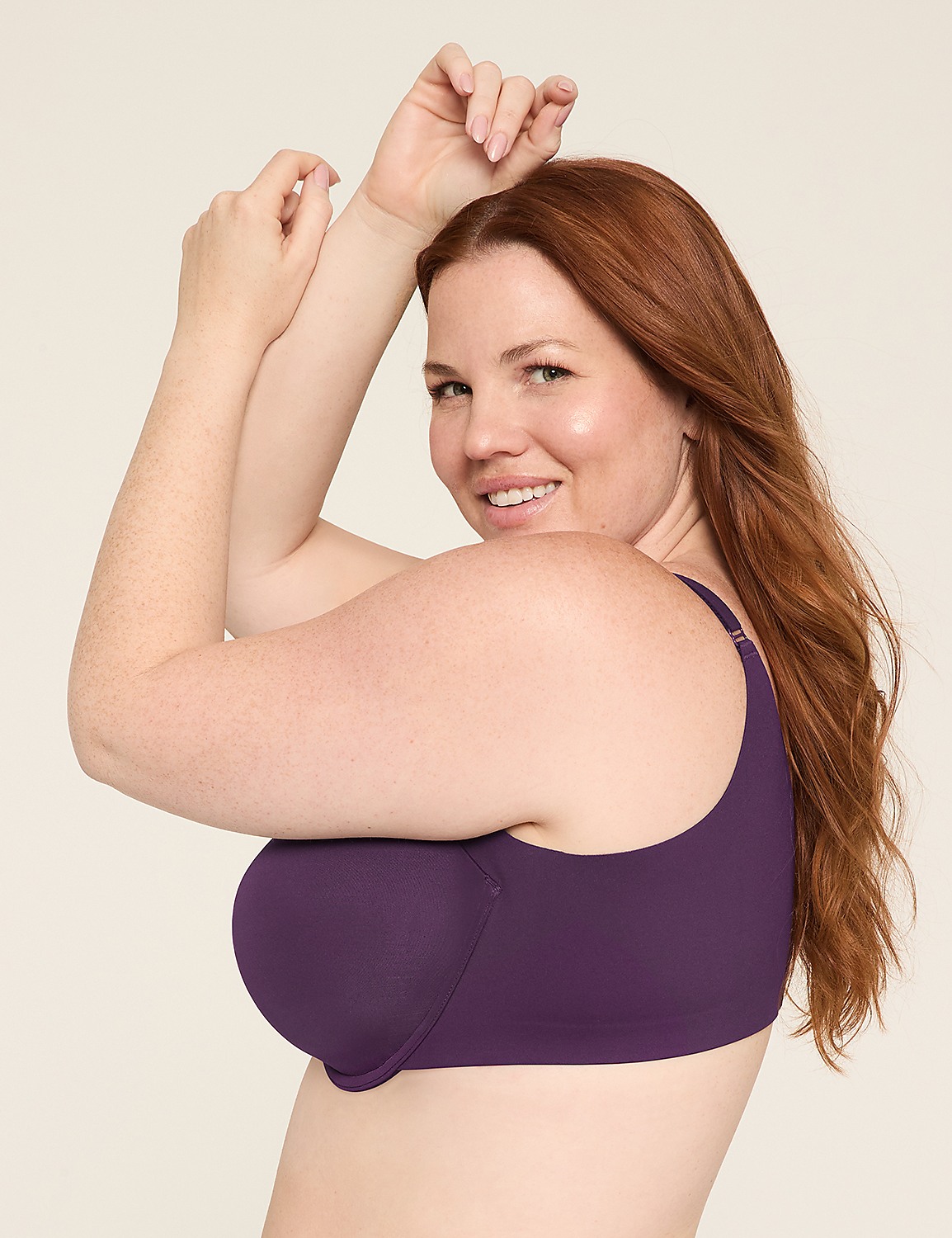 Totally Smooth Lightly Lined Balconette Bra Product Image 3