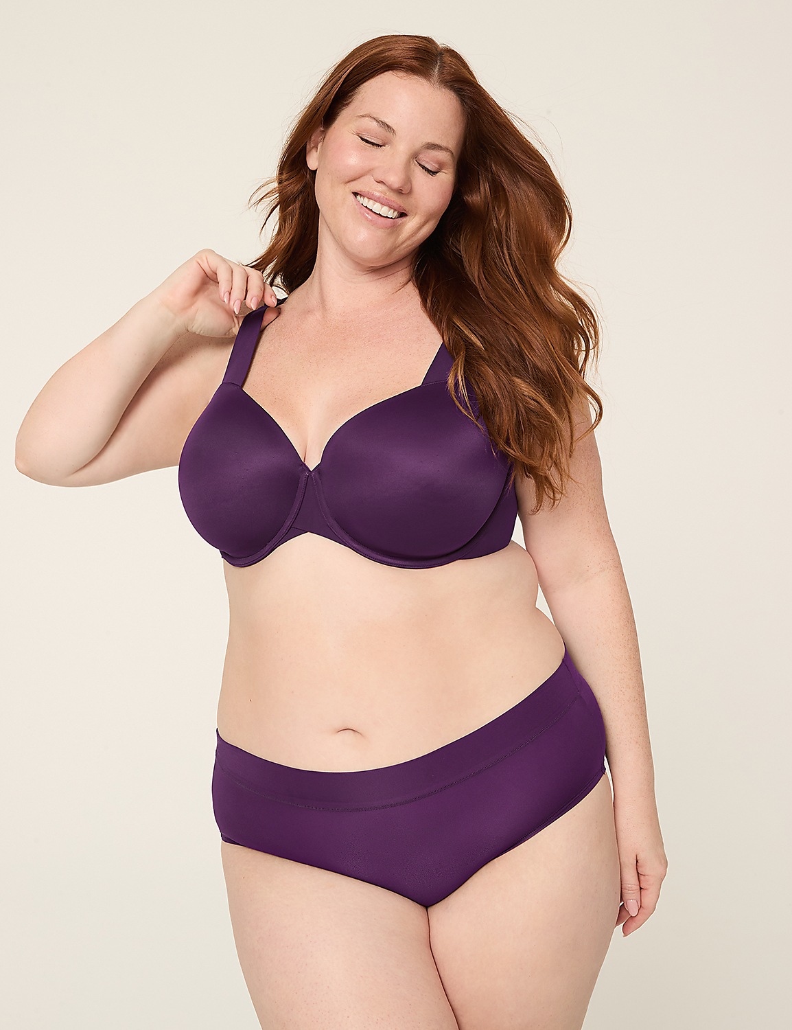 Totally Smooth Lightly Lined Balconette Bra Product Image 4