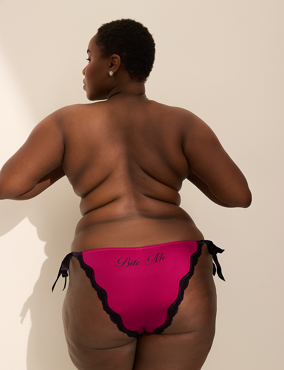 Ribbon Side-Tie Brazilian Panty Product Image 3
