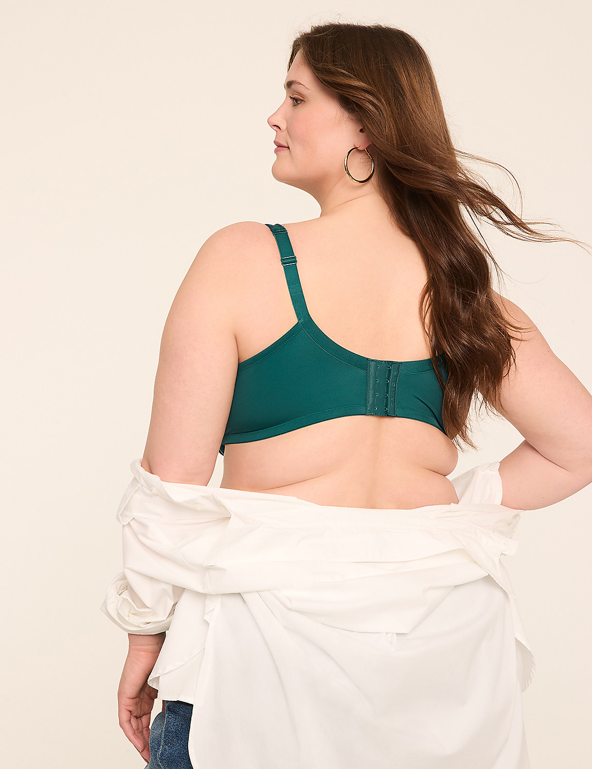 Smart Lift&reg; Lace Unlined Full Coverage Bra Product Image 2
