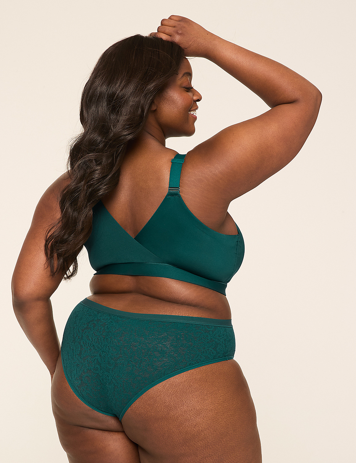 Stretch Lace Cheeky Panty - thumbnail 4