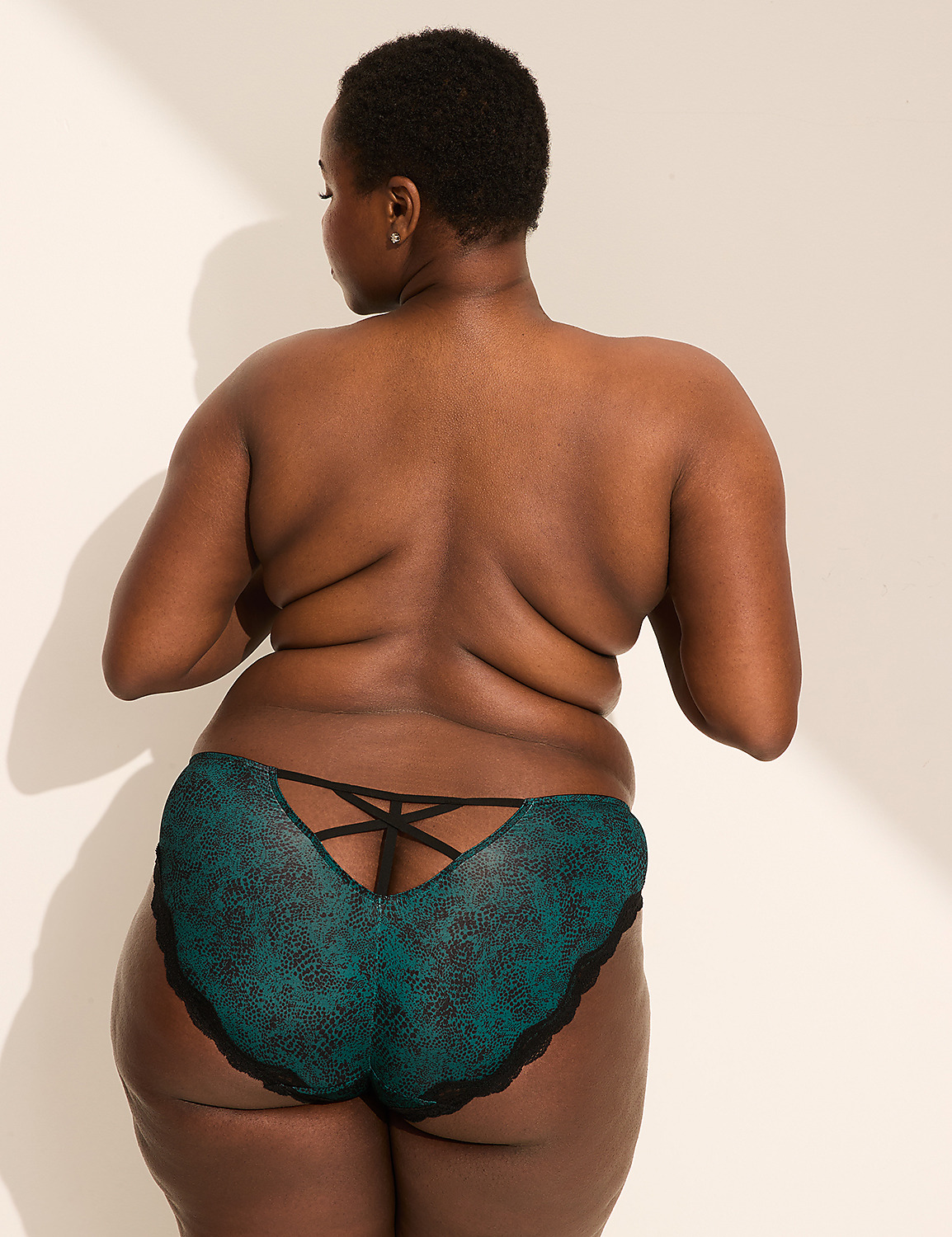 Lace-Trim Bikini Panty Product Image 3