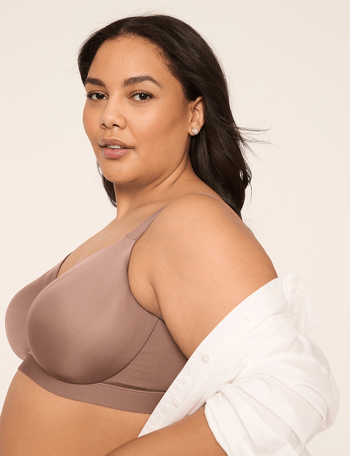 Comfort Bliss&reg; Unlined Full Coverage Bra Product Image 3