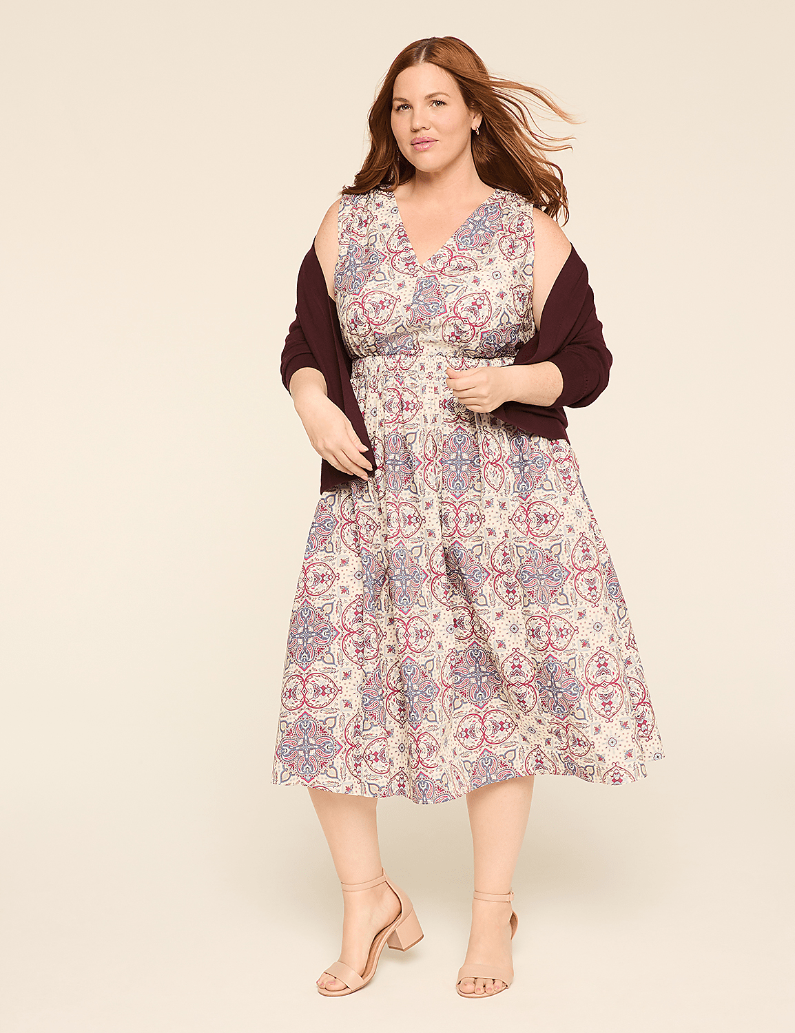 3/4-Sleeve Open-Front Shrug Product Image 3