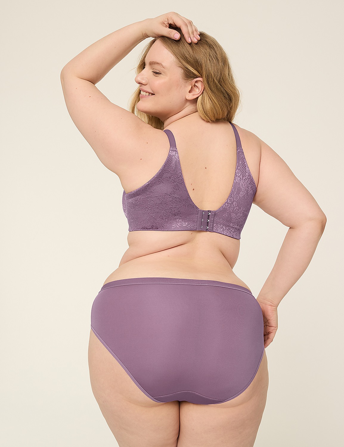 Invisible Lace Backsmoother Lightly Lined Balconette Bra Product Image 2