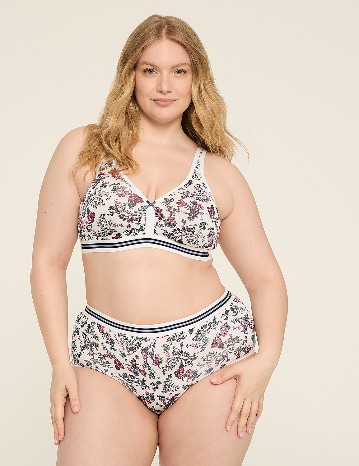 Cotton Unlined No-Wire Bra Product Image 4