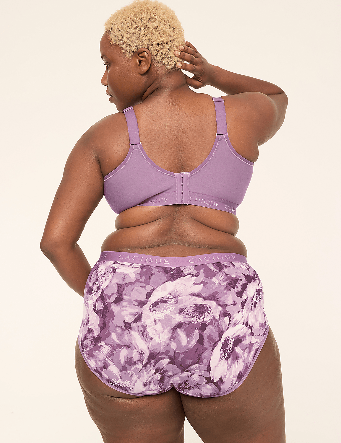 Cotton Full Brief Panty With Wide Waistband - thumbnail 2