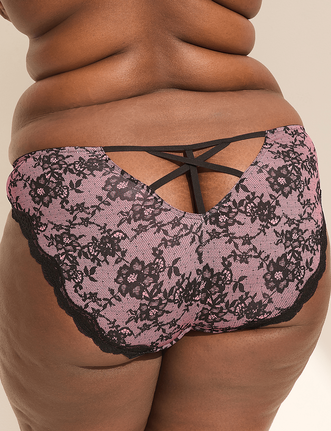 Lace-Trim Bikini Panty Product Image 2