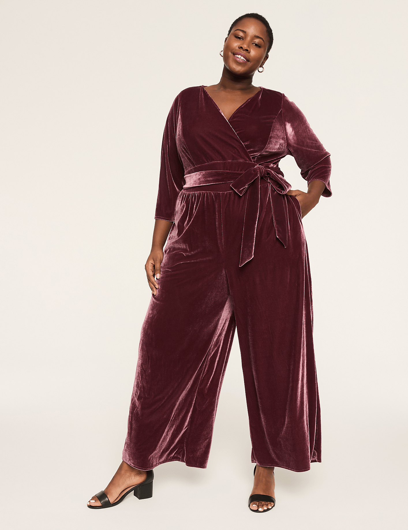 Lena Velvet Jumpsuit Product Image 4