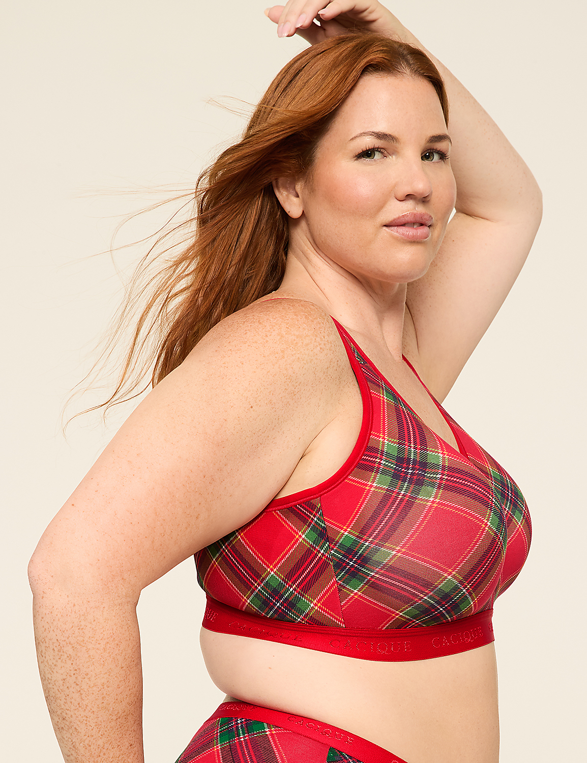 Cotton Lightly Lined No-Wire Bra Product Image 3