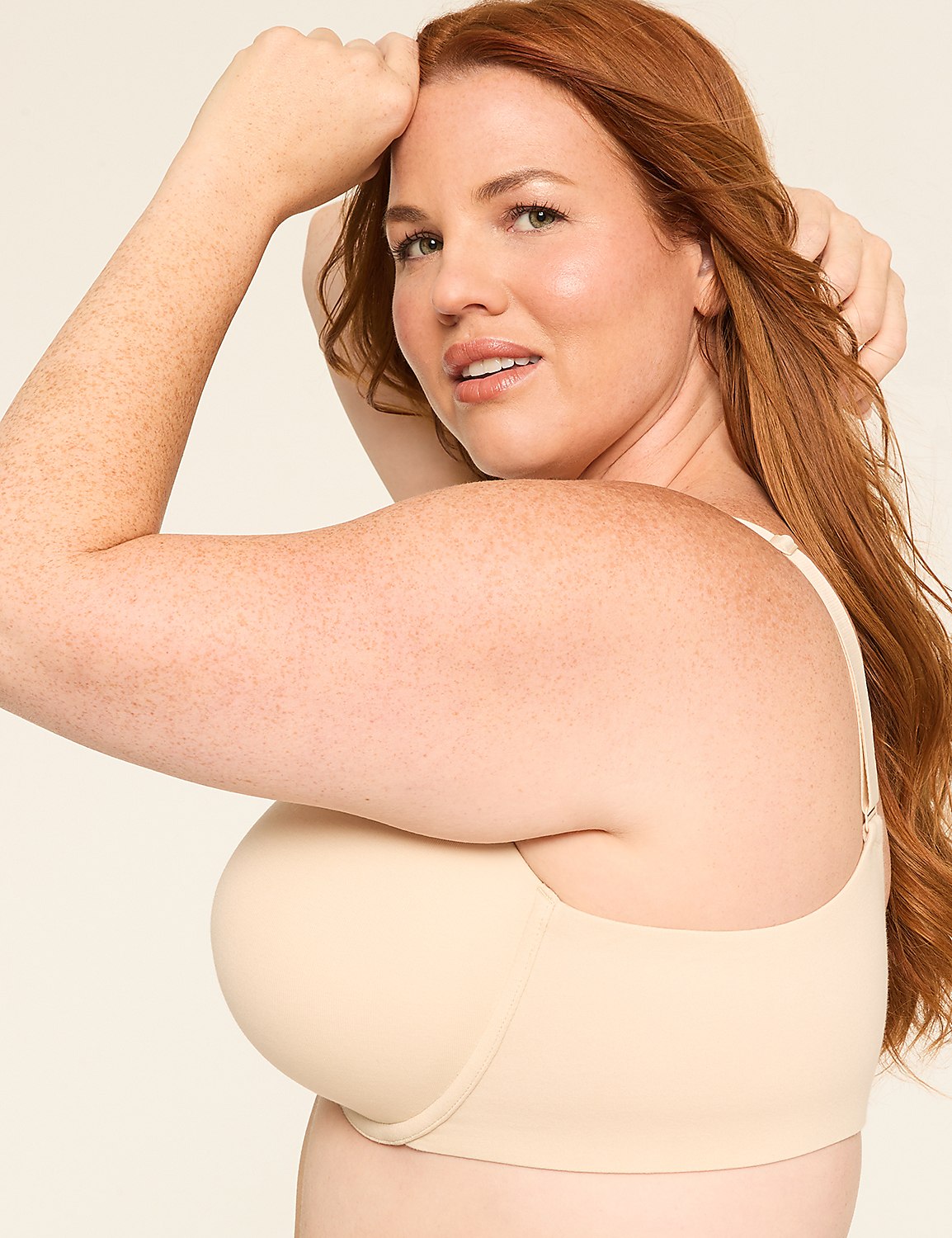 Cotton Lightly Lined Full Coverage Bra Product Image 3