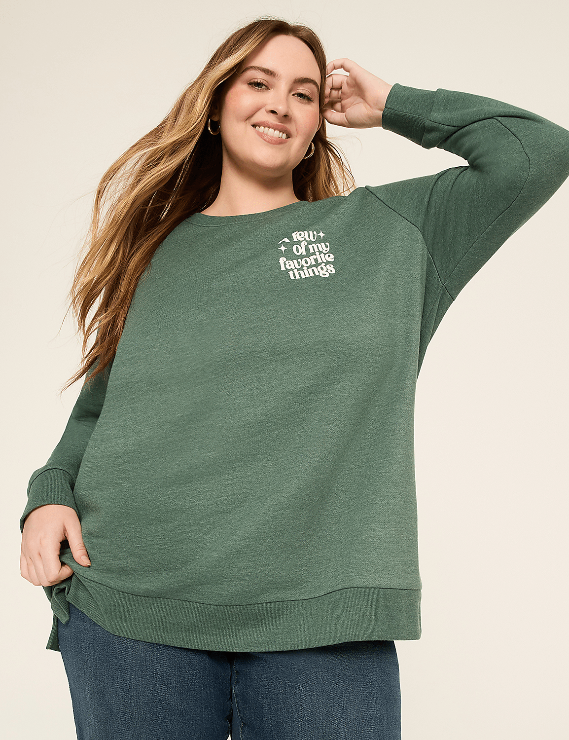 A Few of My Favorite Things From & Back Graphic Sweatshirt Product Image 5