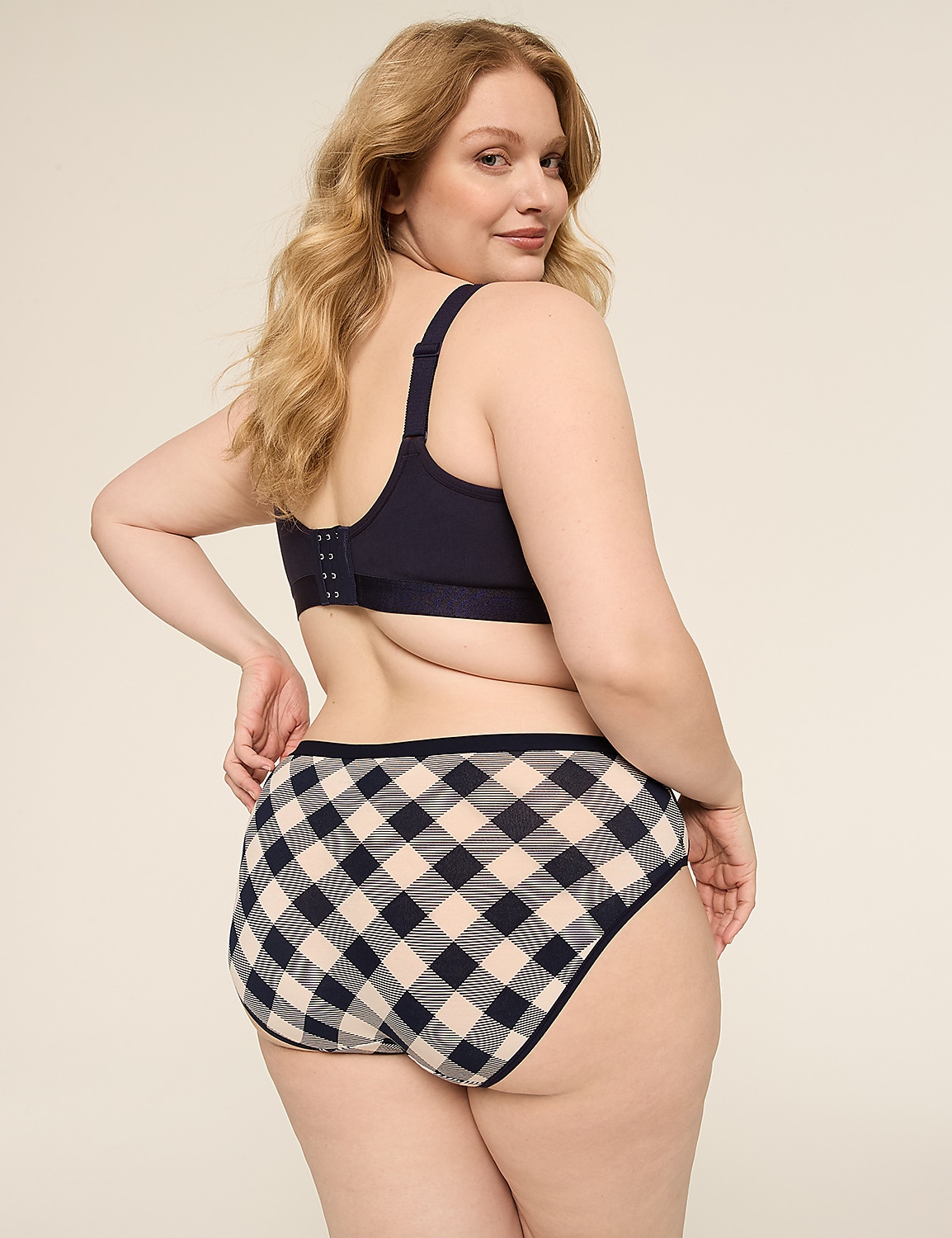 Cotton Hipster Lace-Back Panty - thumbnail 2