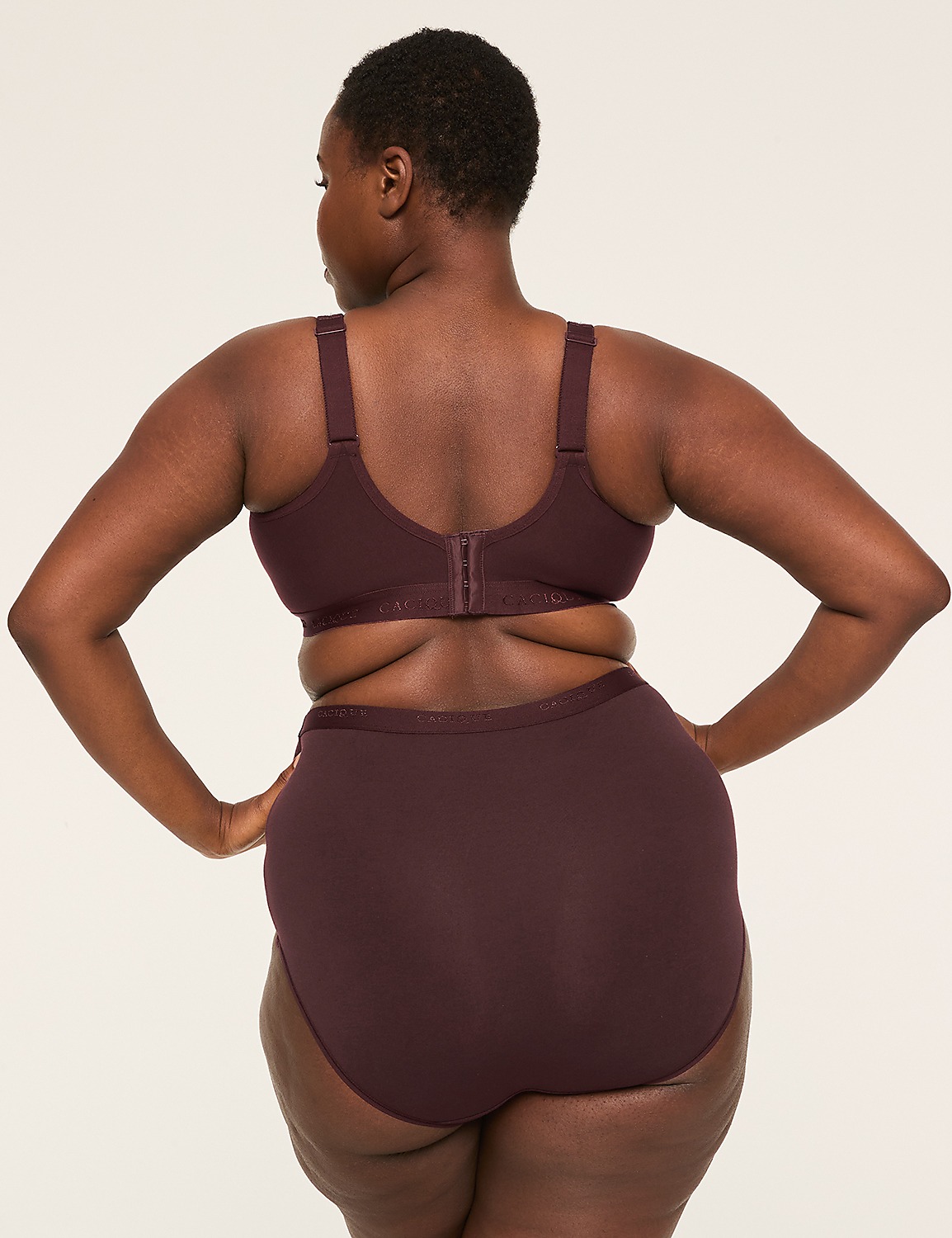 Cotton High-Waist Brief Panty Product Image 3