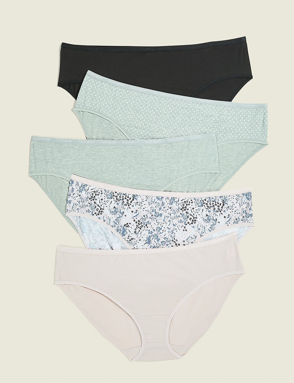 Cotton Hipster Panty - 5-Pack Product Image 1