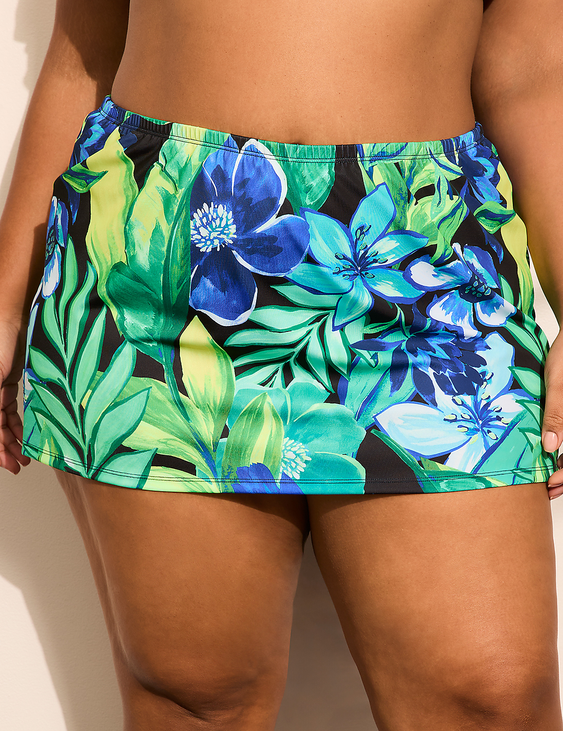 Side Slit Swim Skirt Product Image 1