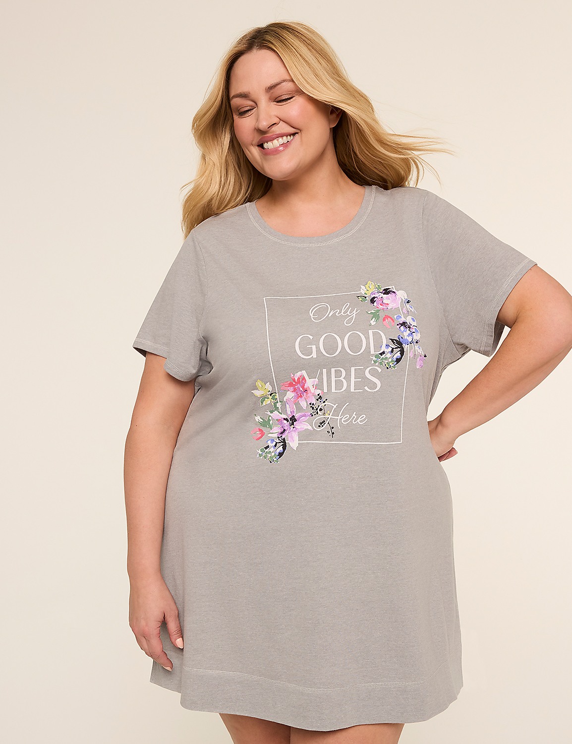 Comfy Cotton Sleepshirt Product Image 1