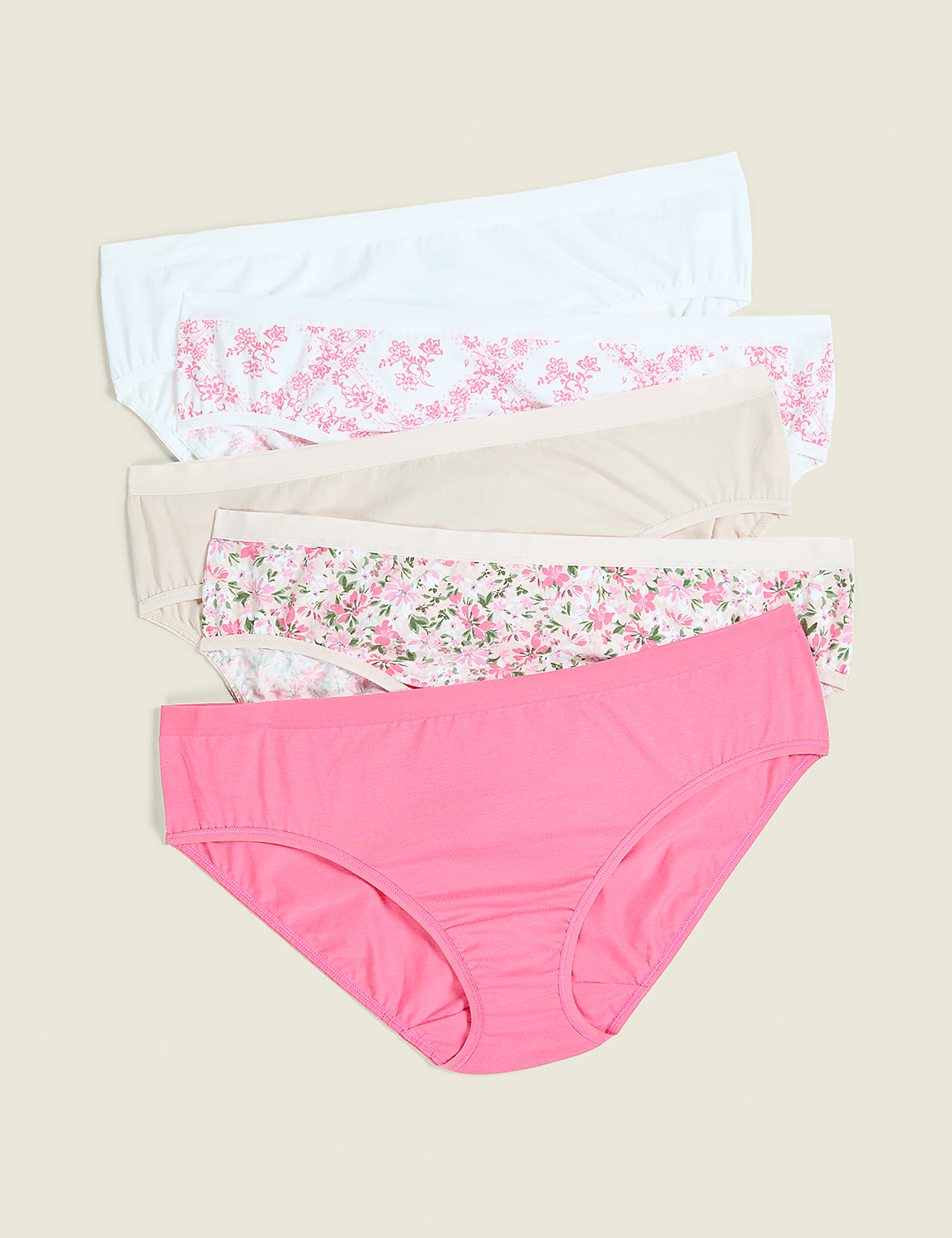 Cotton Hipster Panty - 5-Pack Product Image 1