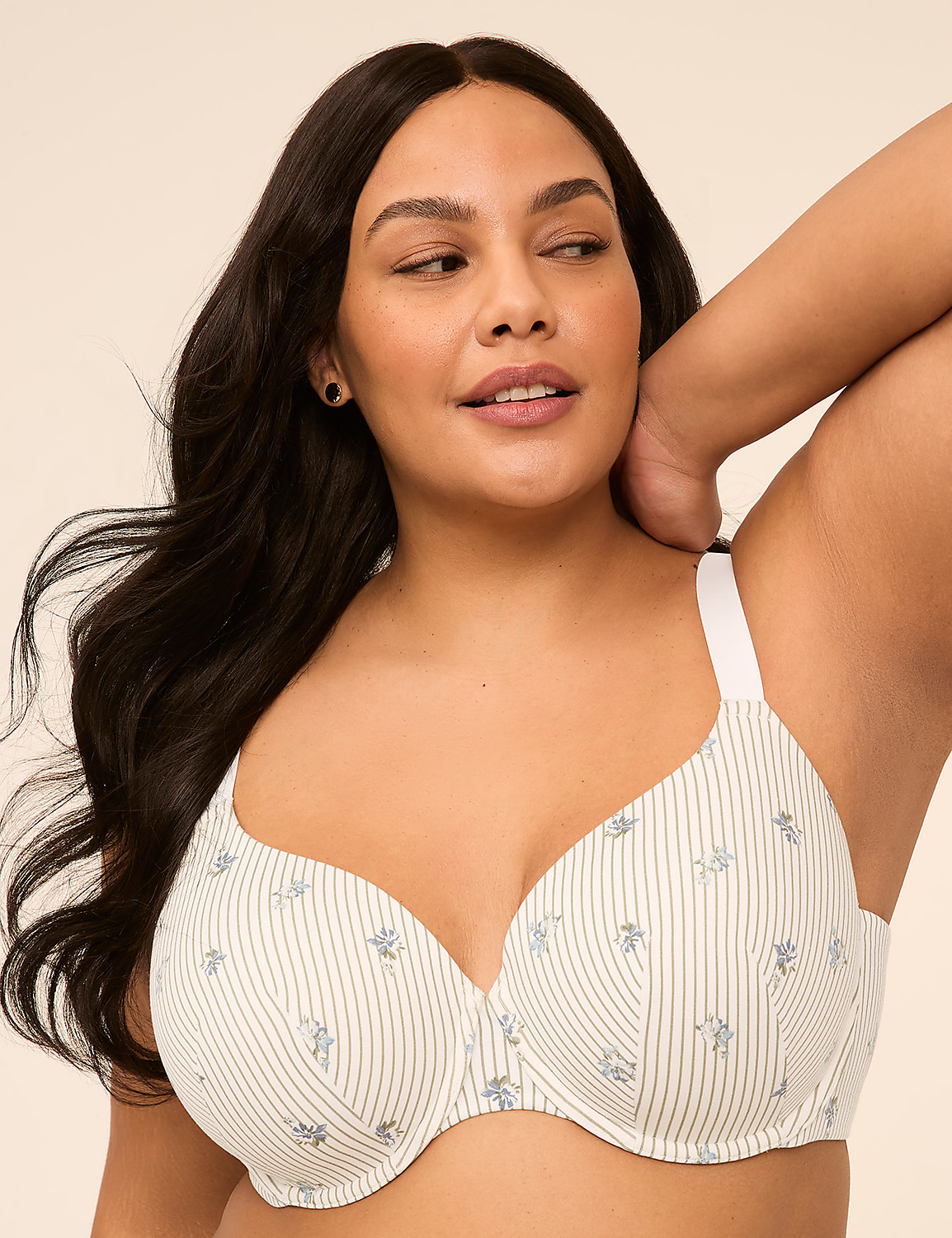 Cotton Lightly Lined T-Shirt Bra Product Image 1