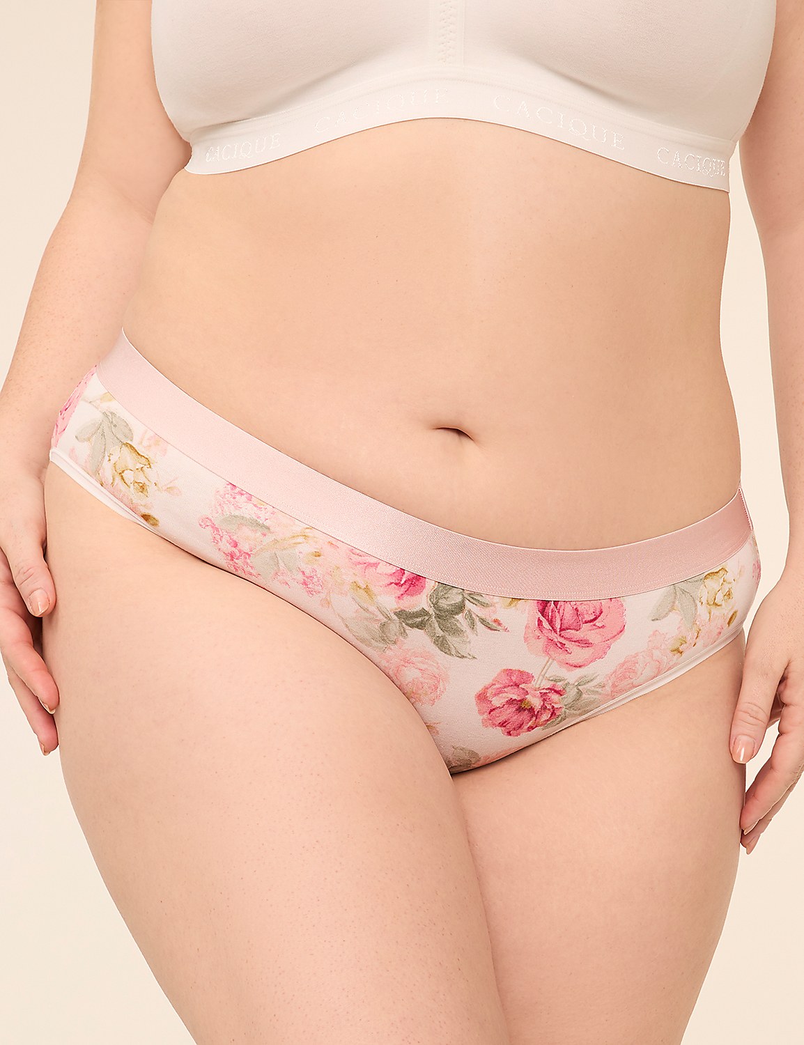 Cotton Hipster Panty With Wide Waistband Product Image 1