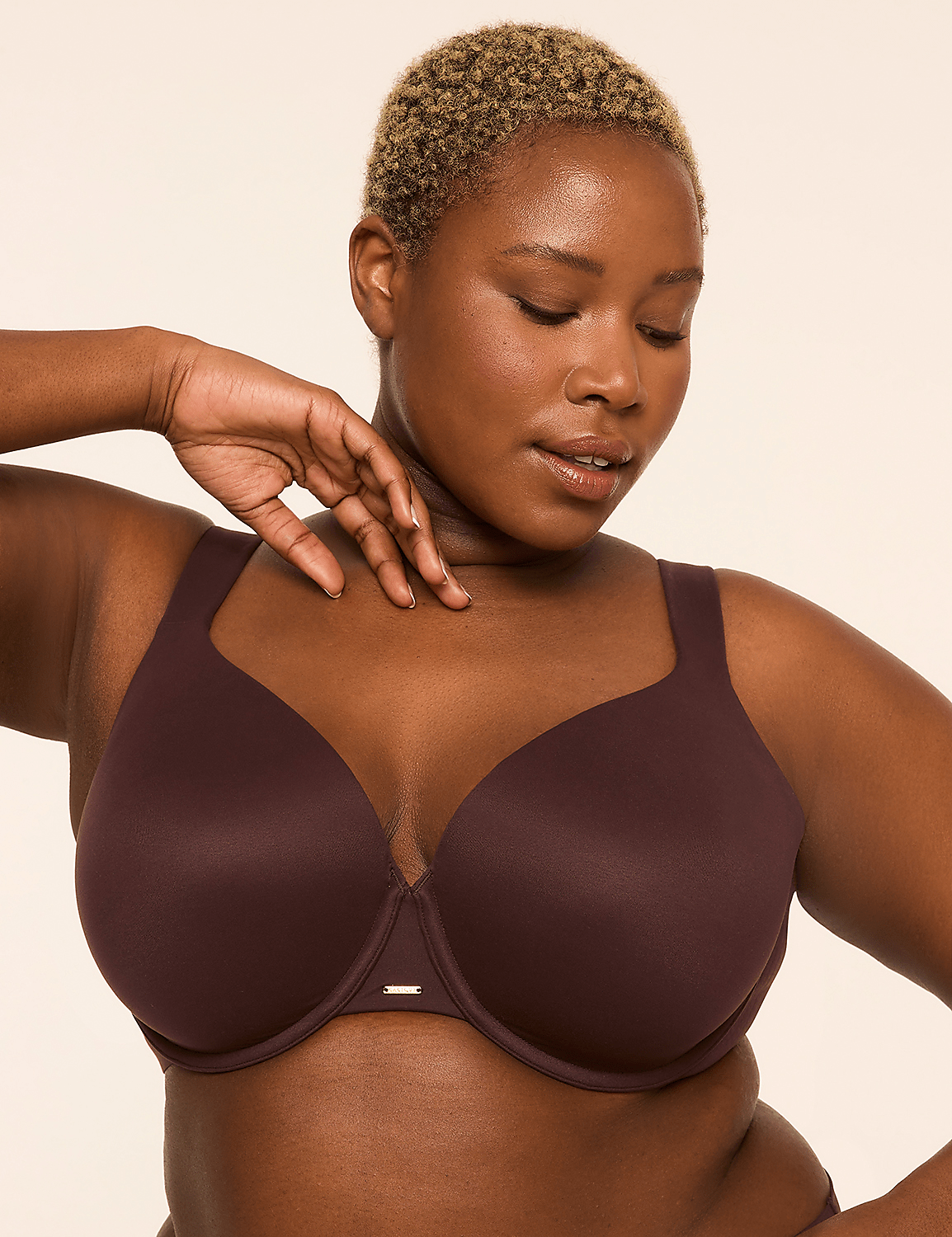 Modern Luxe Lightly Lined Full Coverage Bra Product Image 1