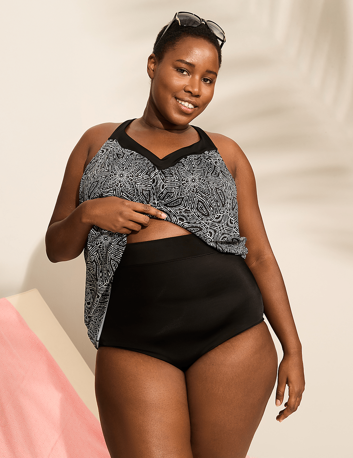 Underwire V-Neck Unlined Tankini Product Image 7