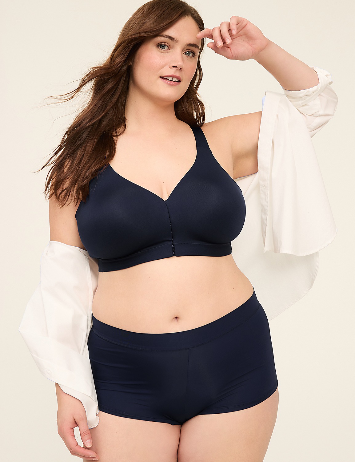 Comfort Bliss&reg; Lightly Lined Front-Close No-Wire Bra Product Image 5