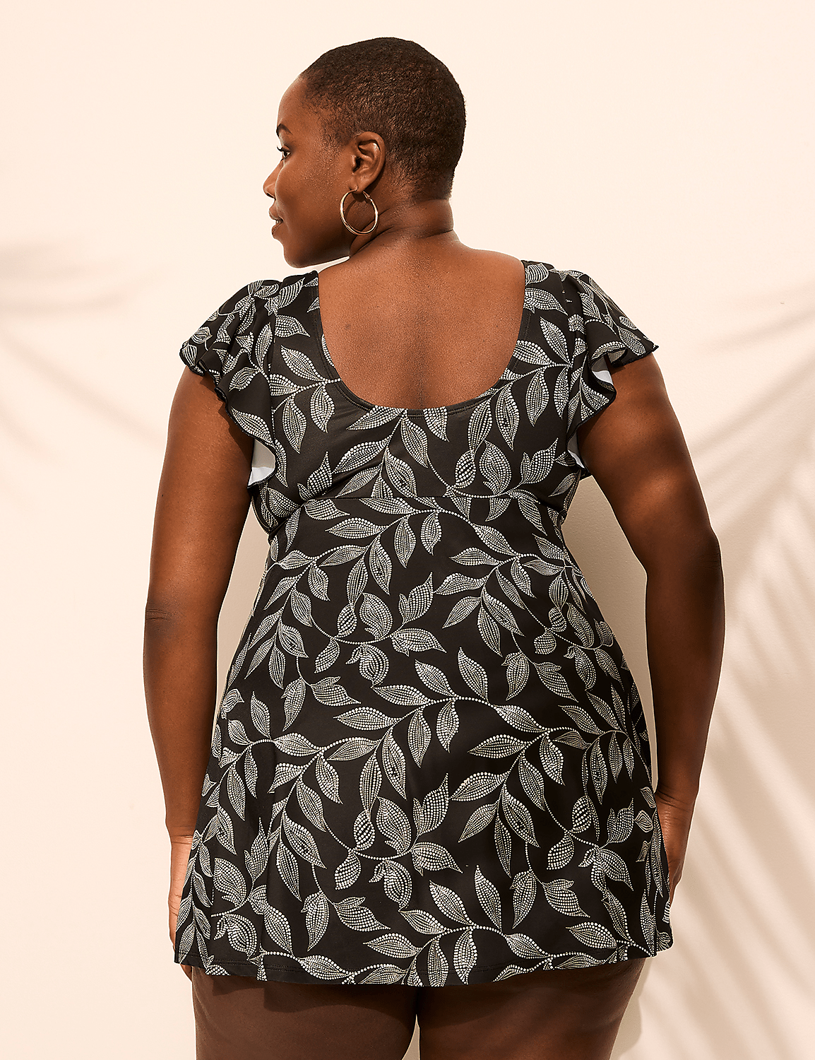 Flutter Sleeve No-Wire Swim Dress Product Image 2