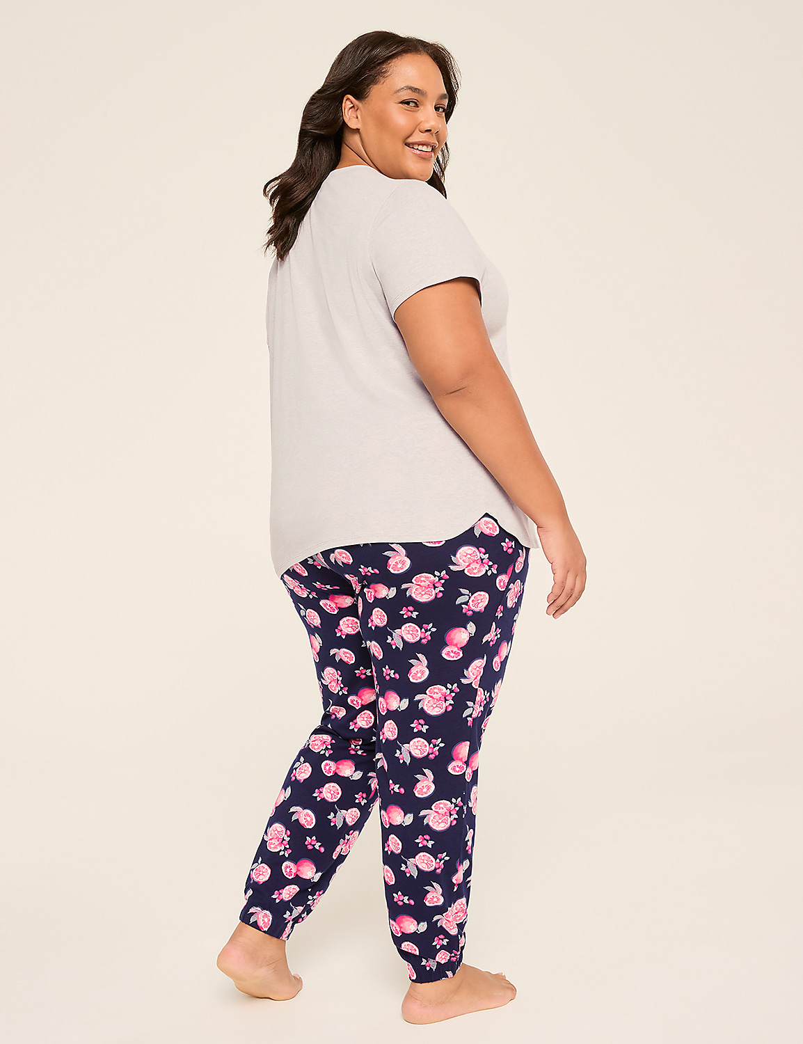 Comfy Cotton Tee & Jogger PJ Set Product Image 2
