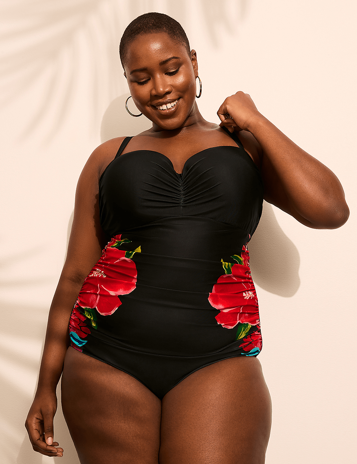 Strapless Underwire Balconette One-Piece Product Image 3