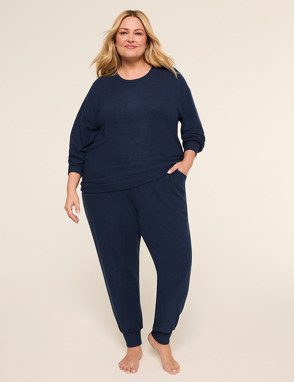 Brushed Hacci Jogger Product Image 3