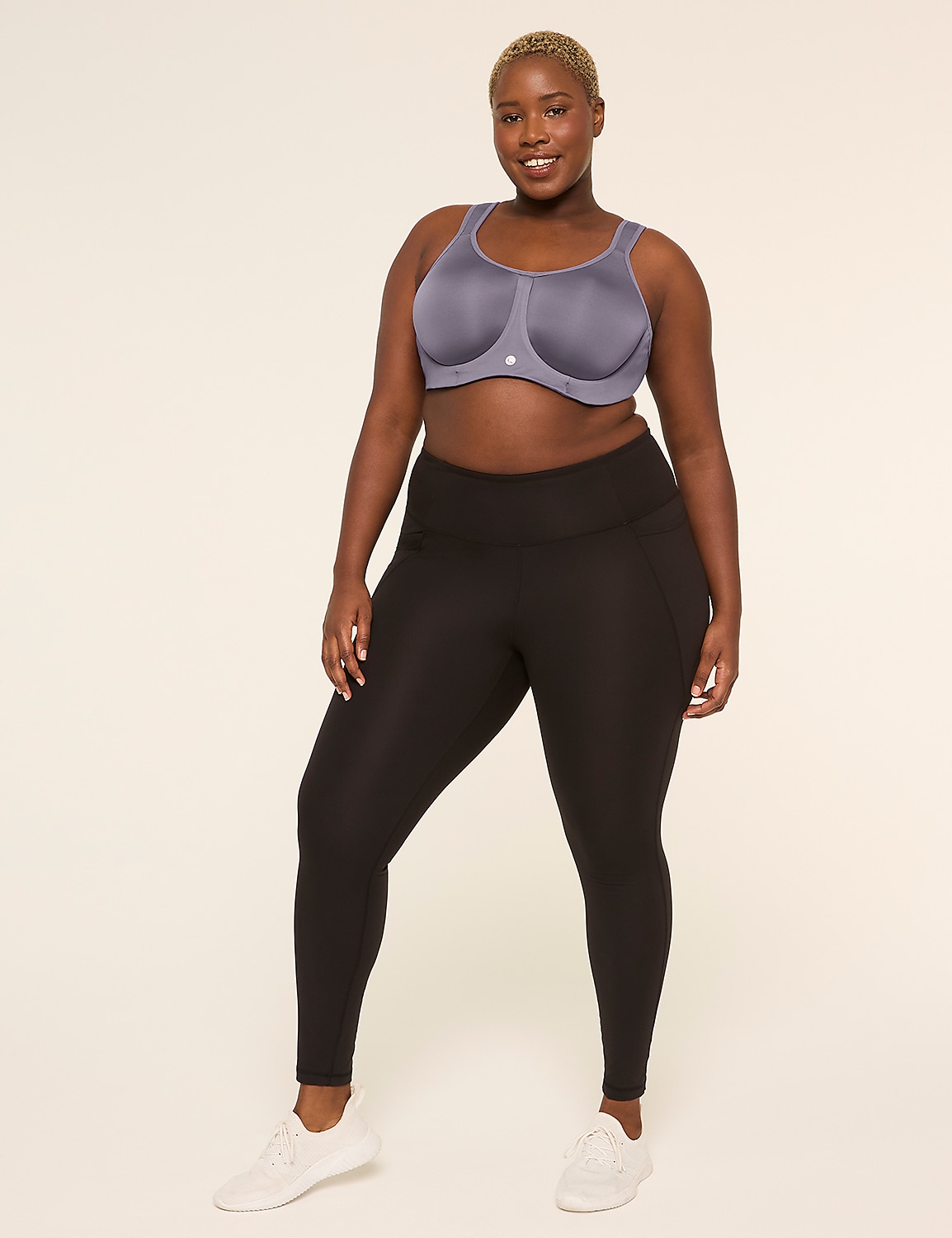 Cacique Max Support High-Impact Comfort Underwire Sports Bra Product Image 3