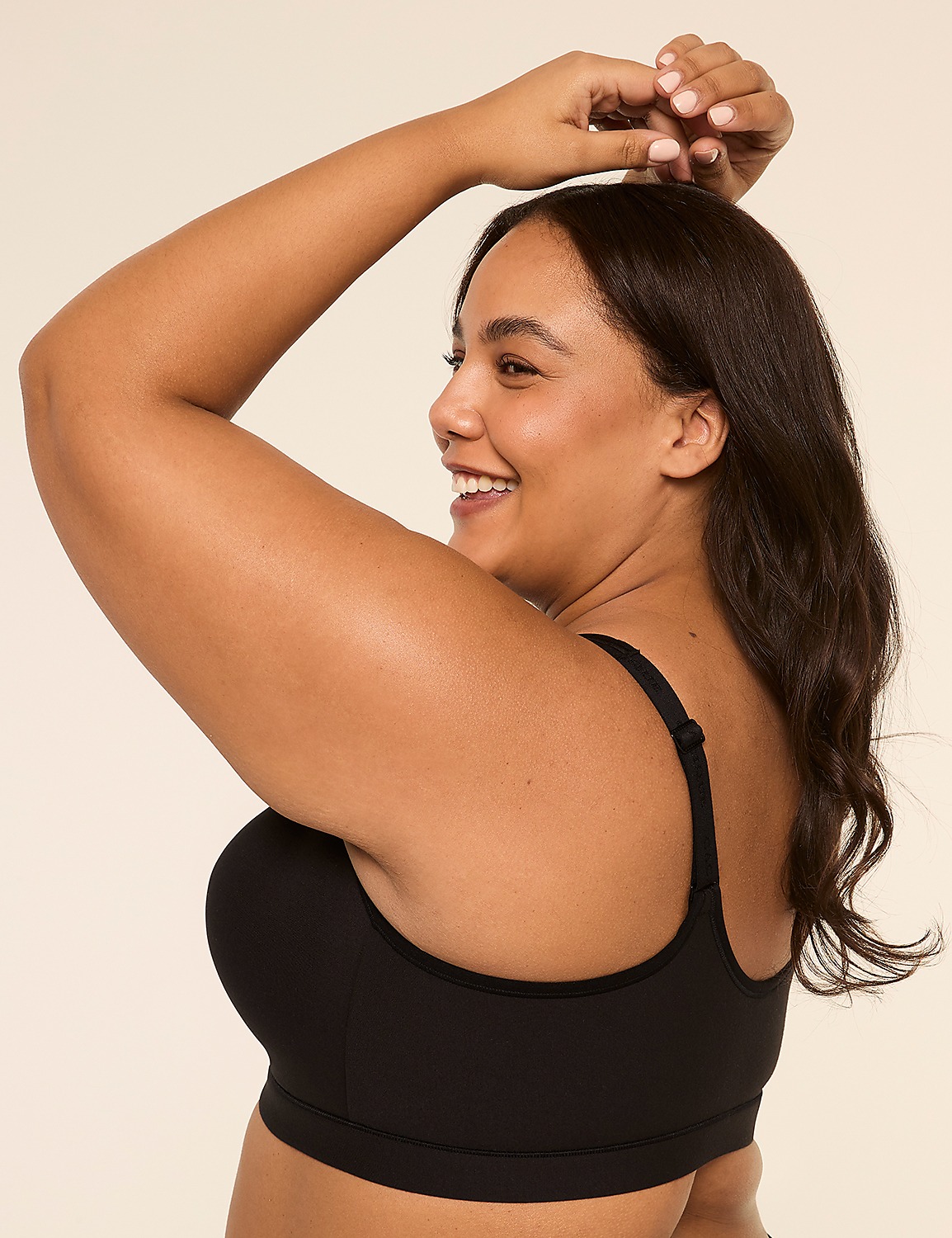 Cotton Lightly Lined Front-Close No-Wire Bra Product Image 3