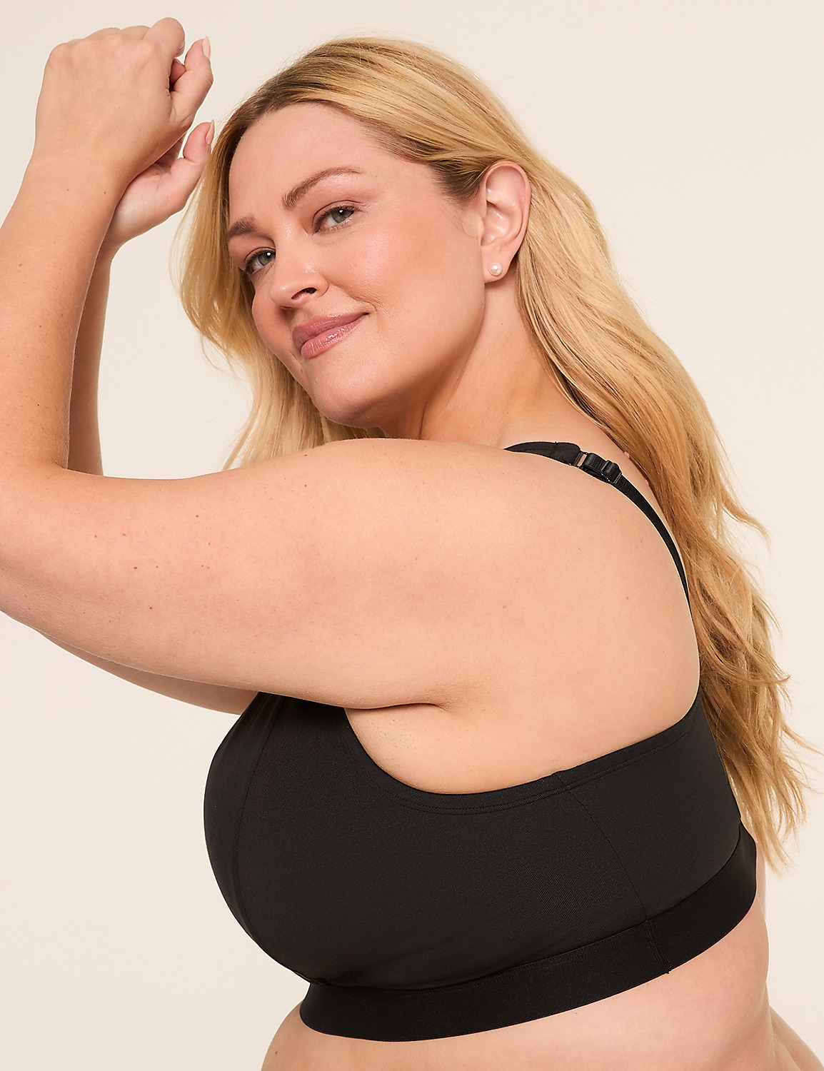 Cotton Wrap Bralette Product Image 3
