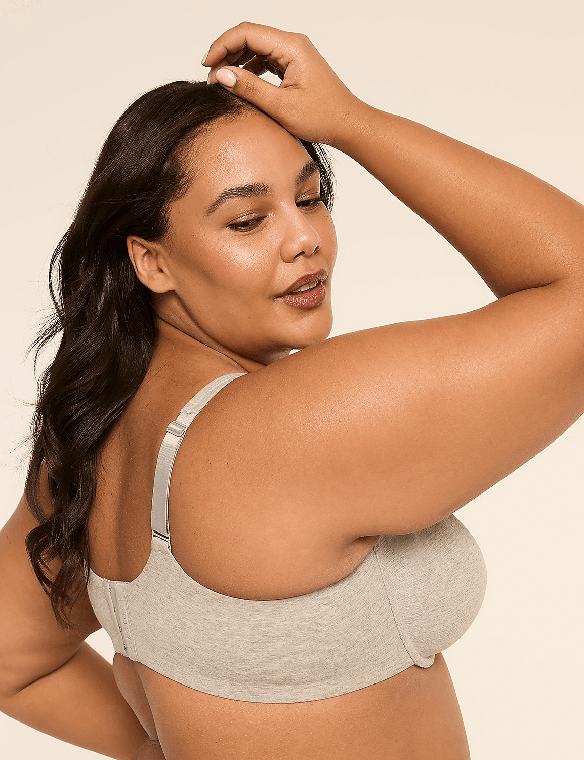 Cotton Unlined Underwire Full Coverage Bra Product Image 3