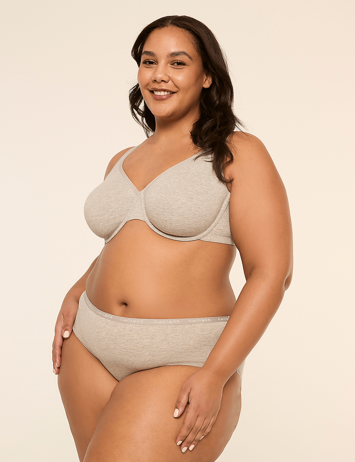 Cotton Unlined Underwire Full Coverage Bra Product Image 4