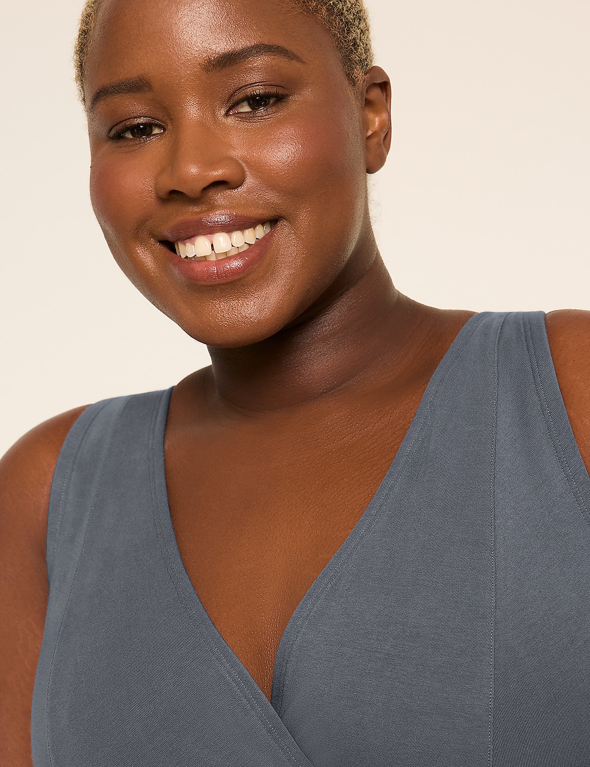 Cotton Wrap Bralette Product Image 4