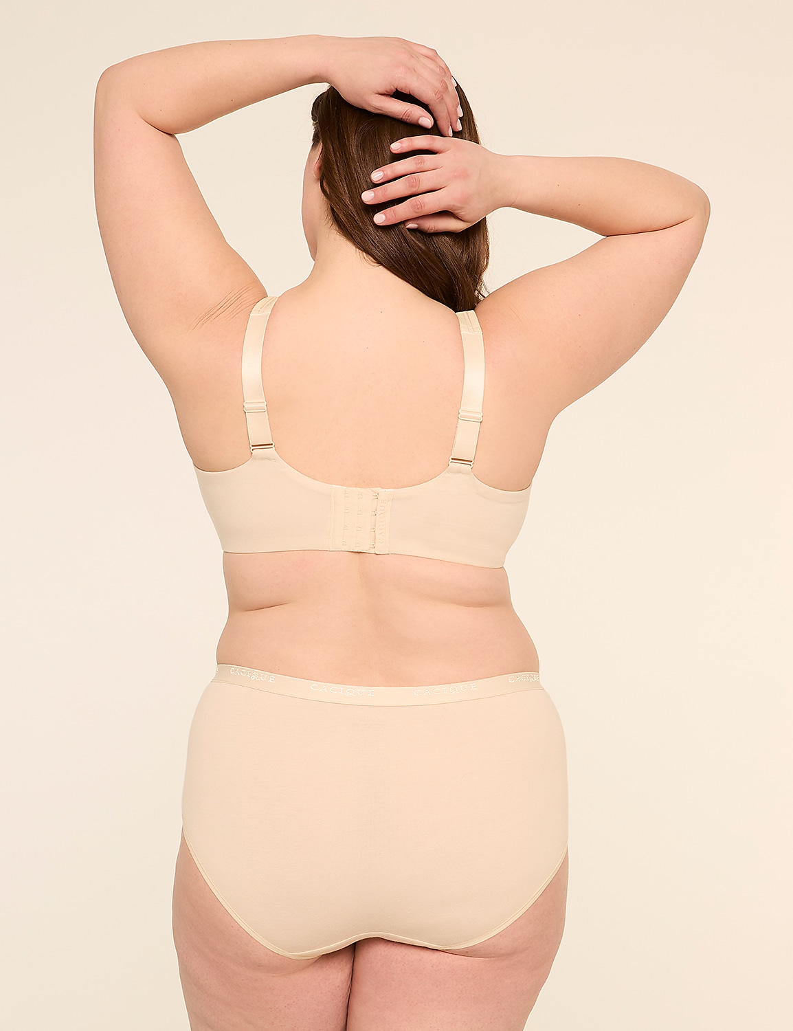 Cotton Unlined Underwire Full Coverage Bra Product Image 2