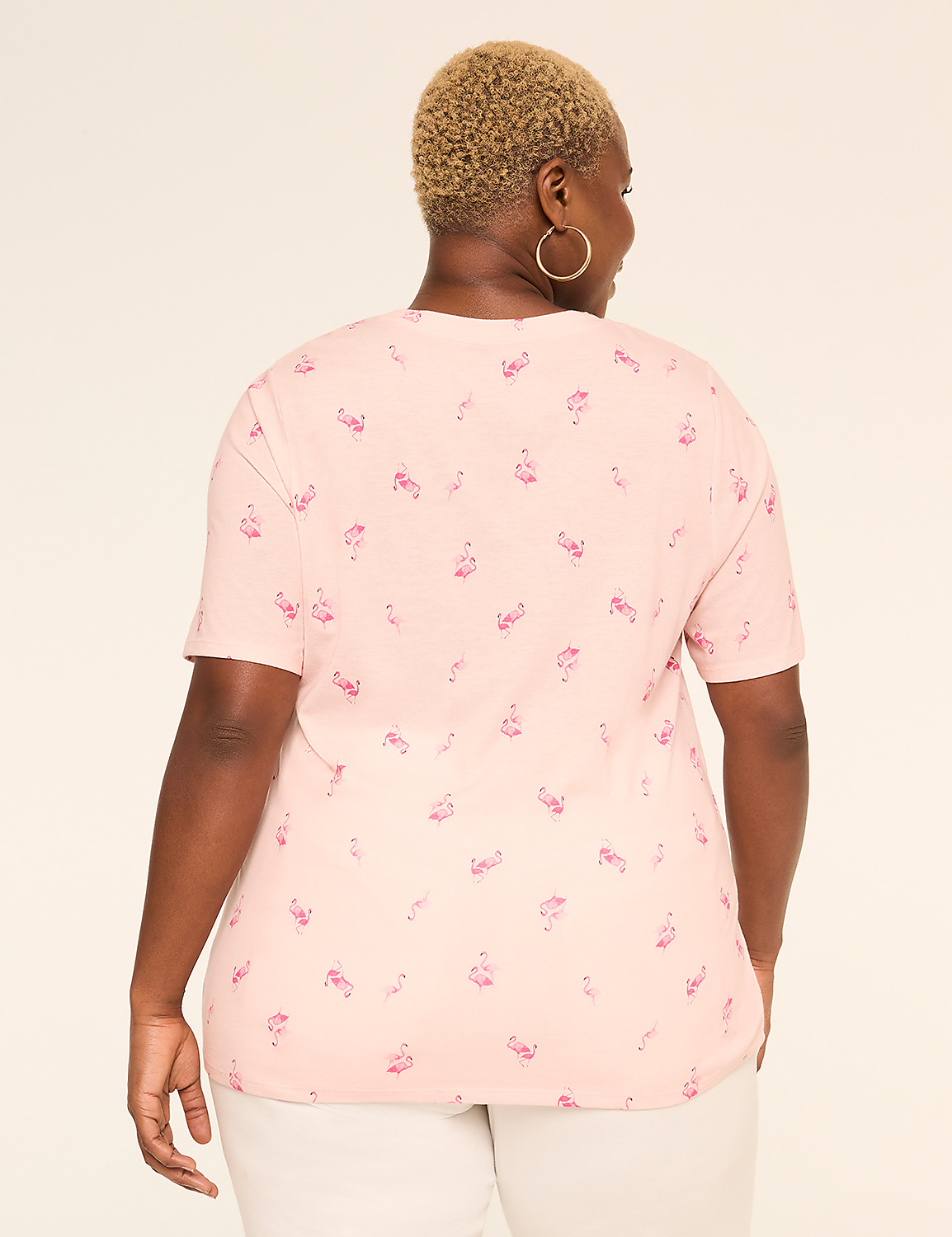 Perfect Sleeve V-Neck Tee Product Image 2