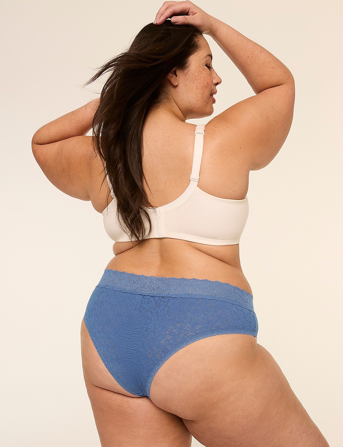 Stretch Lace Cheeky Panty Product Image 2