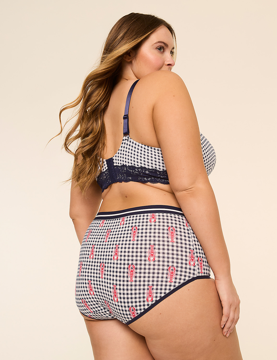 Cotton Full Brief Panty With Wide Waistband Product Image 2