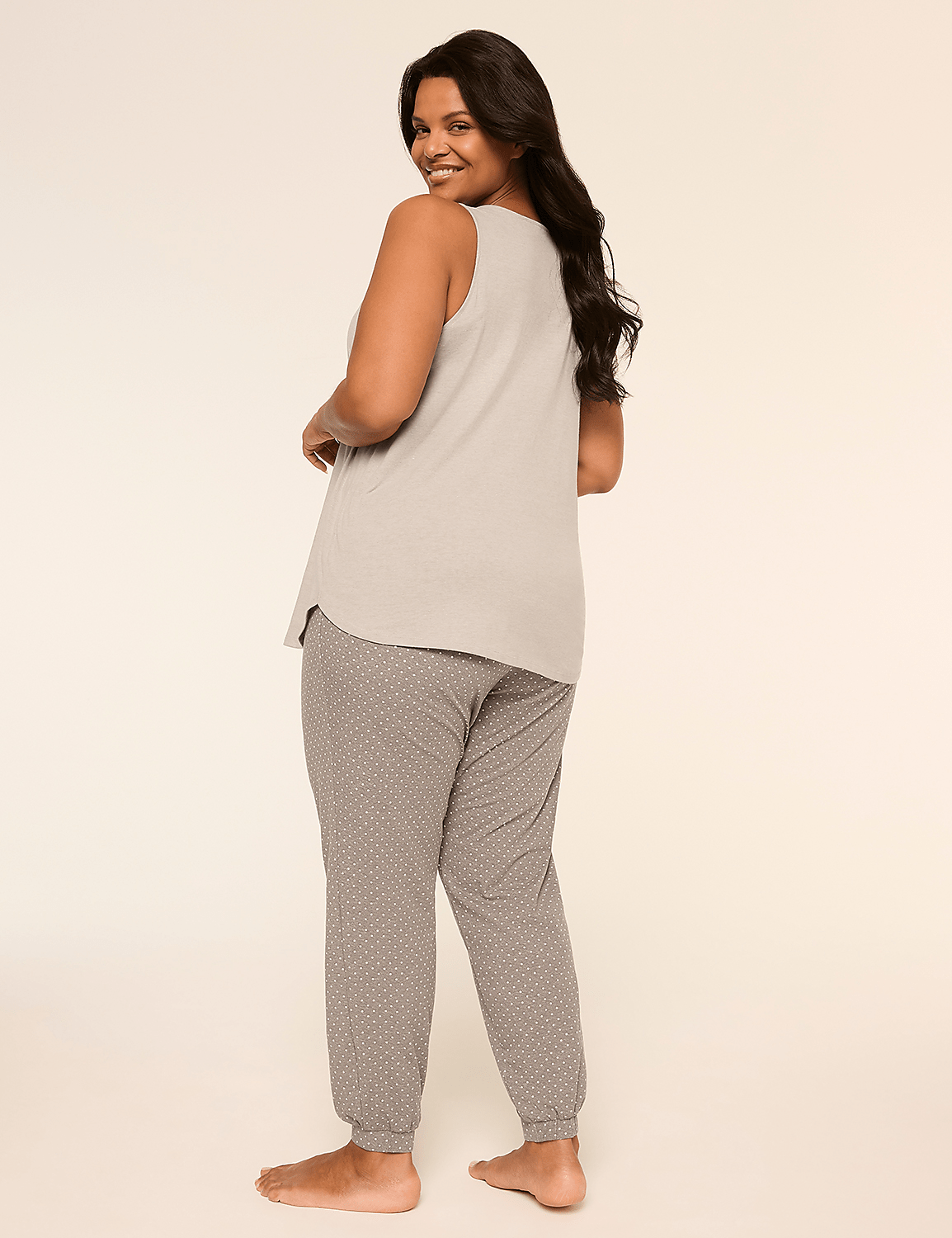 Comfy Cotton Tank & Jogger PJ Set Product Image 2