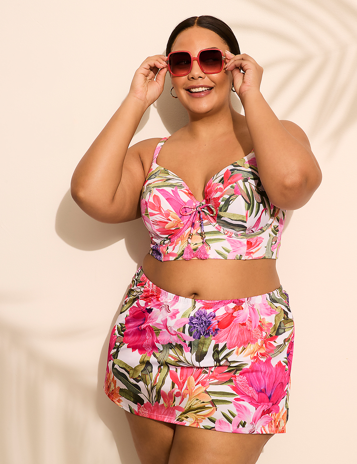 Side Slit Swim Skirt Product Image 4